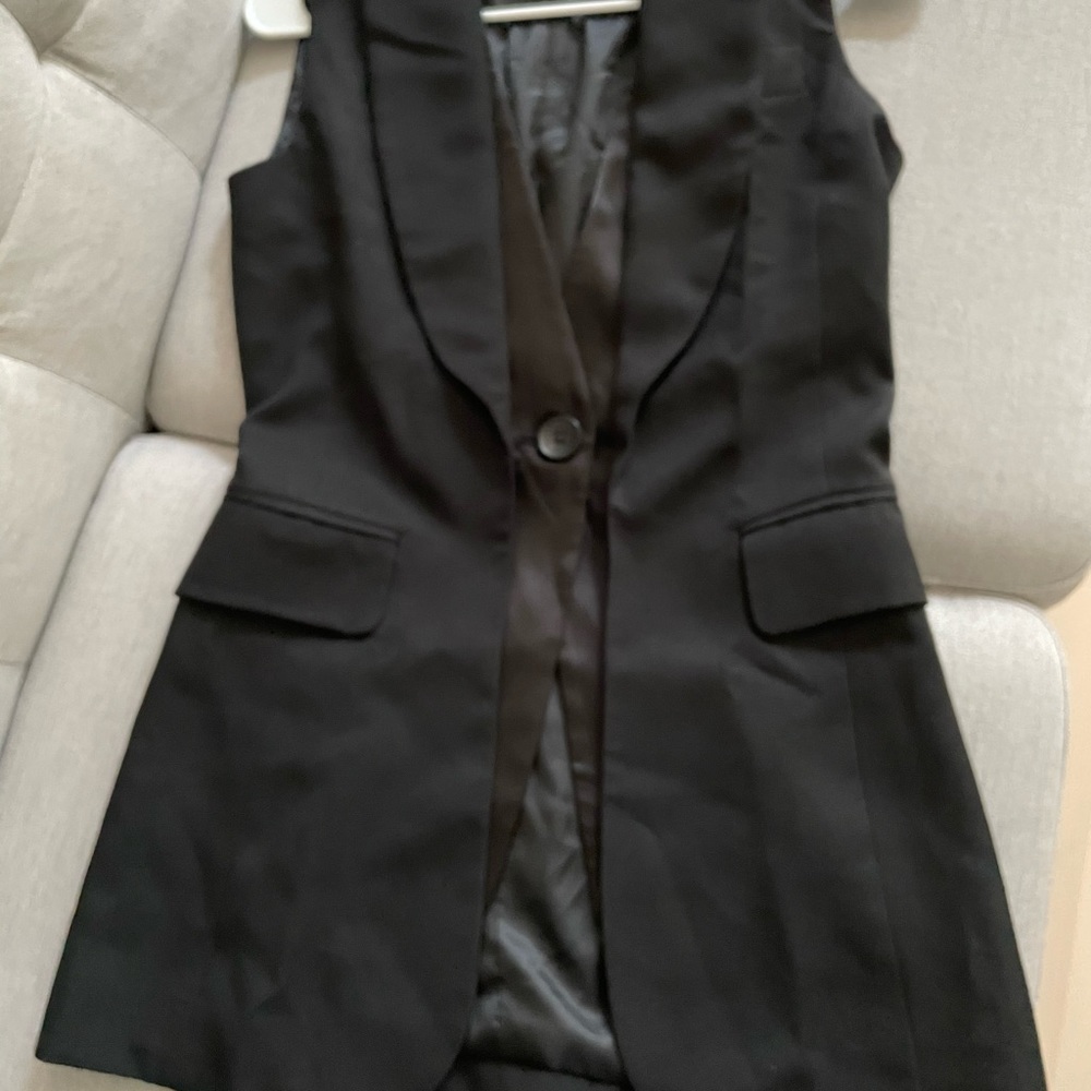 Blazer like vest